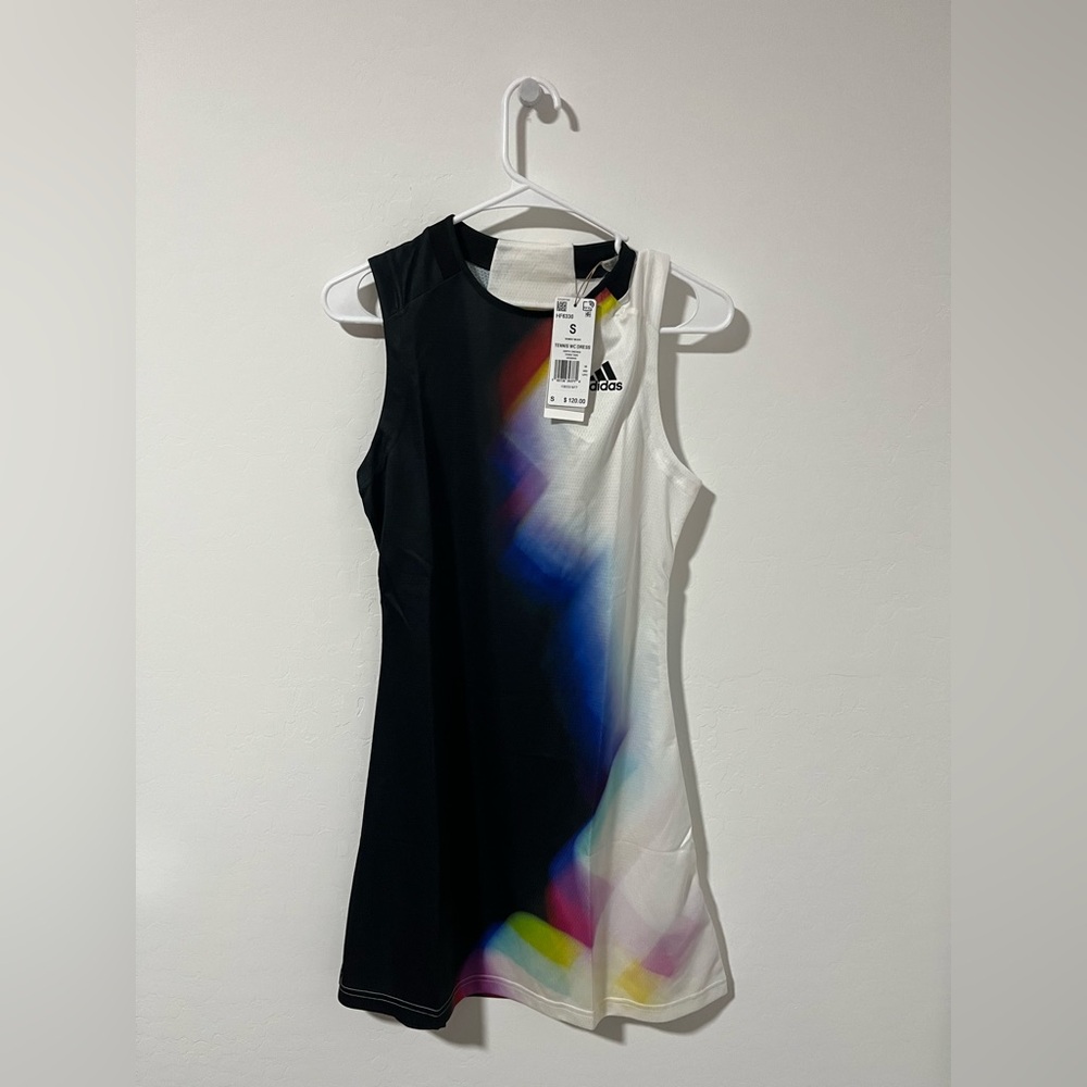 New $120 2 piece Adidas Women's World Cup Tennis Dress HF6330 Size S - Picture 4 of 8
